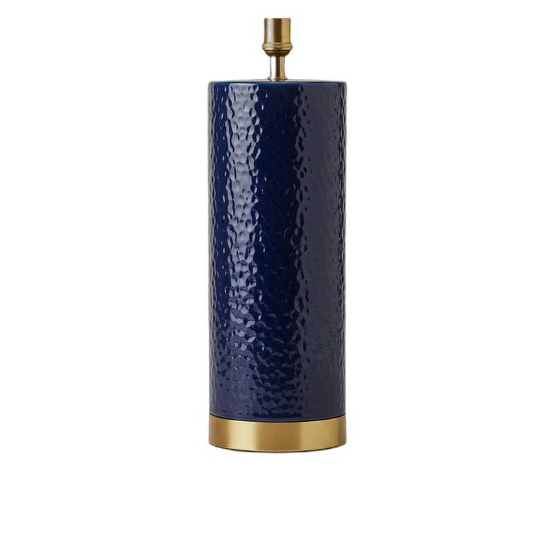 Navy Hammered Cylinder