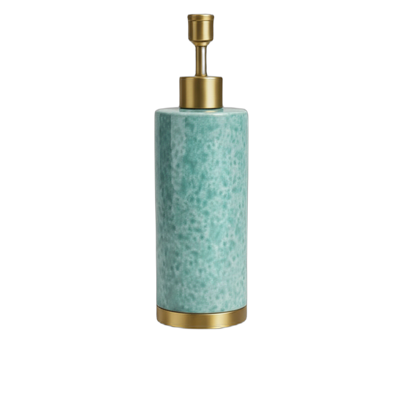 Aqua Speckled Cylinder