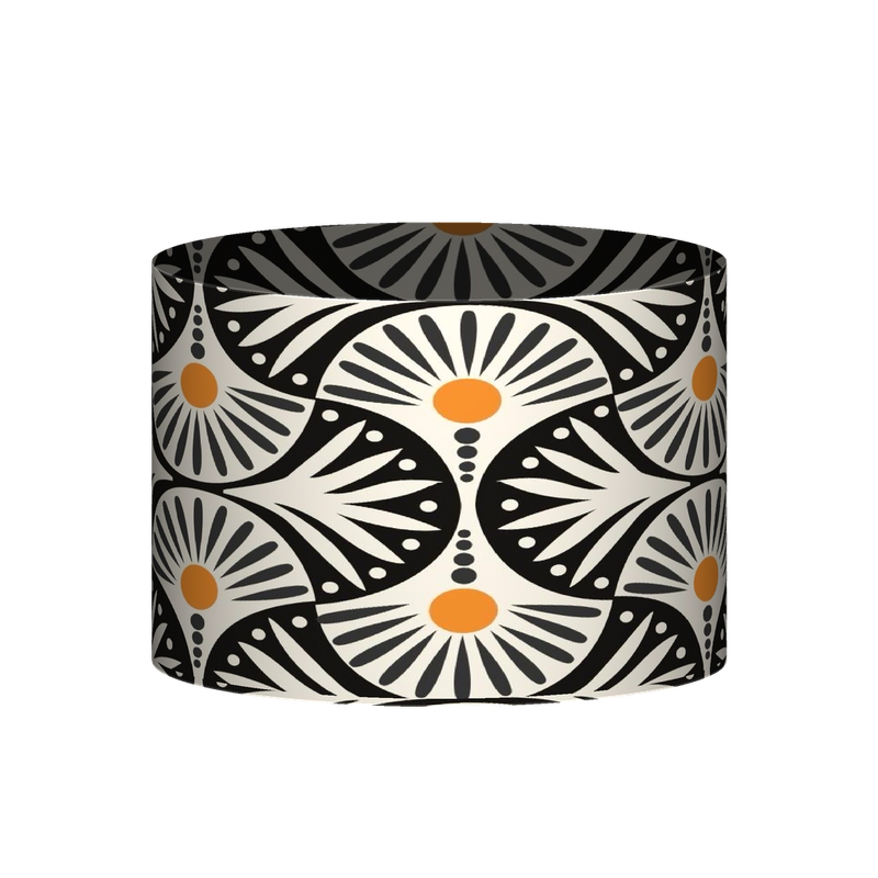 Drum Arabesque — Noir lamp shade