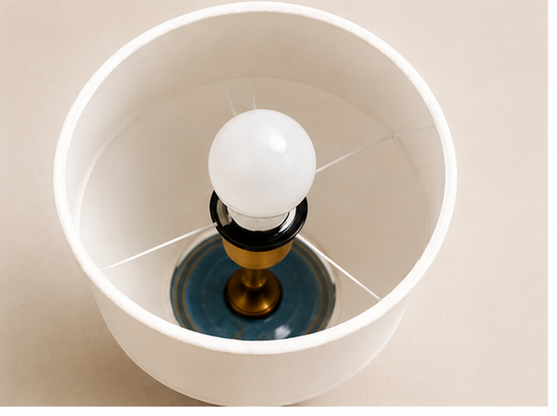 Fit an LED bulb (Socket: E27 &ndash; Recommended: 6&ndash;9W).